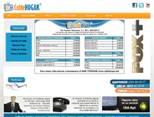 Tablet Screenshot of cablehogar.net